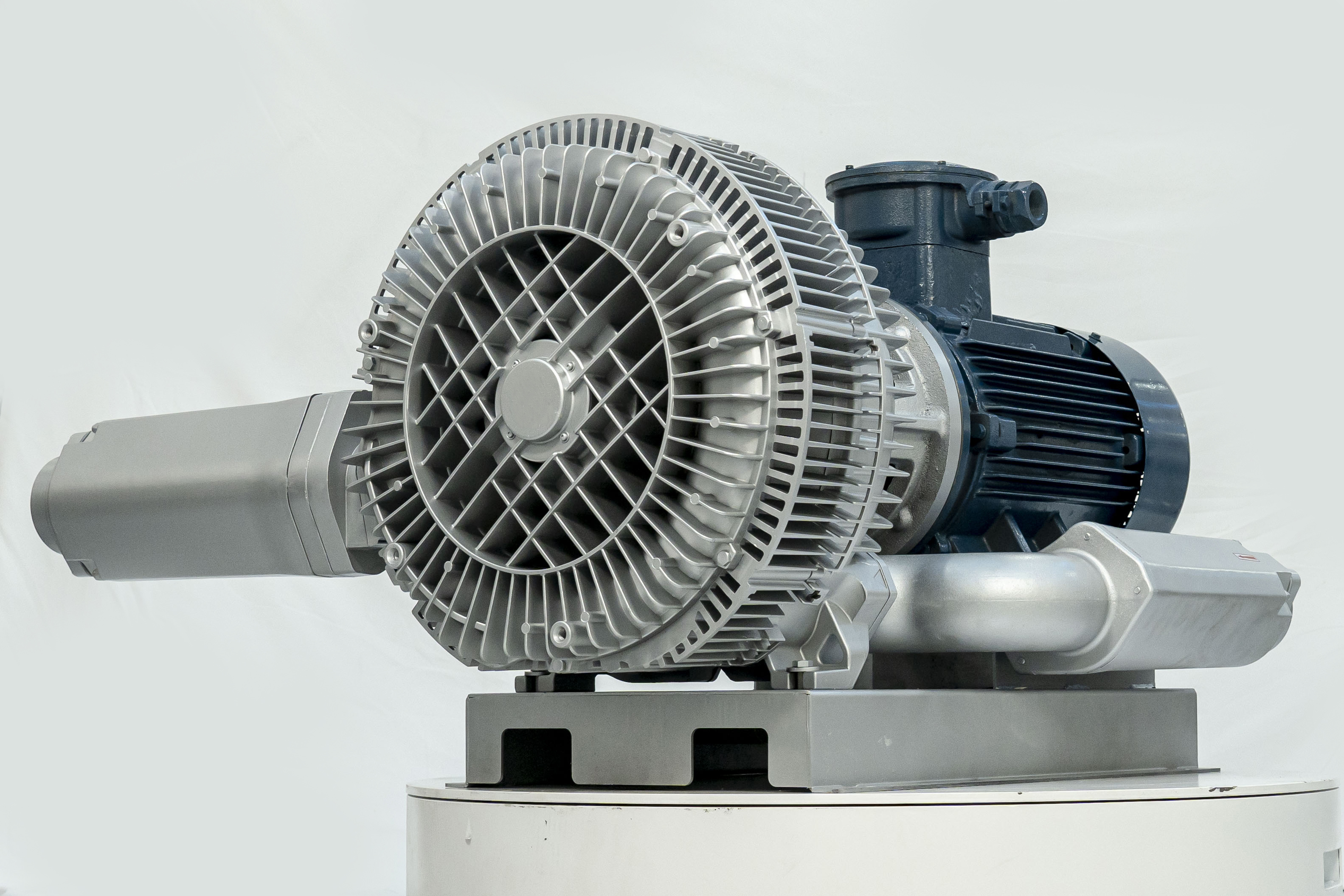 Sopladores parabiogas de canal lateral