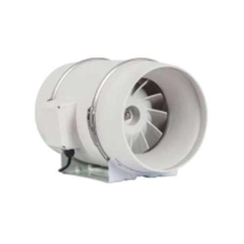 Silent oblique flow booster blower series